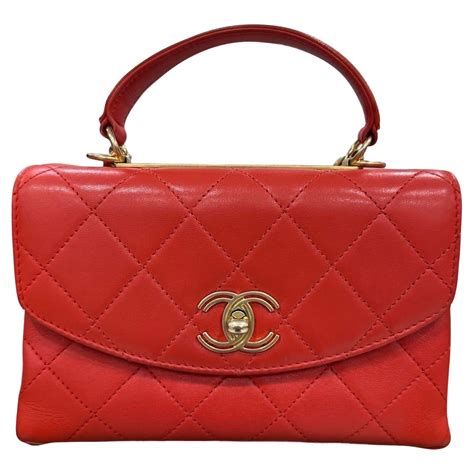 tracolla chanel rossa|Borse — Moda .